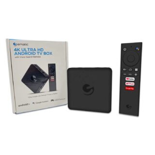 CAST EMATIC CHROMECAST ANDROID TV UHD 4K