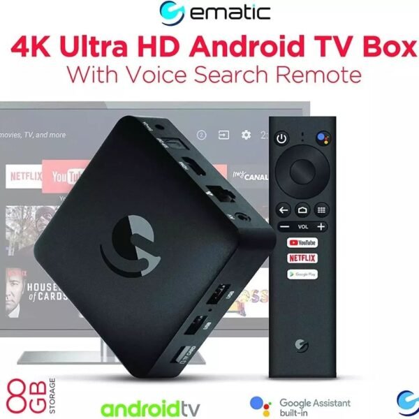 CAST EMATIC CHROMECAST ANDROID TV UHD 4K - Image 6