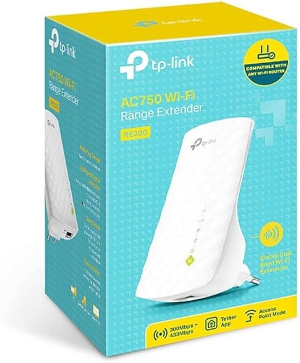 AP WIFI TP-LINK RANGE EXT. AC750 RE200 - Image 5