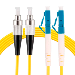 CABLE FIBER OPTIC PATCH CORD LC TO FC SM 3MTR