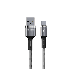 CABLE USB TO TYPE C CABO DE CARREGAMENTO RAPIDO KING KONG WDC-128A 1MTR