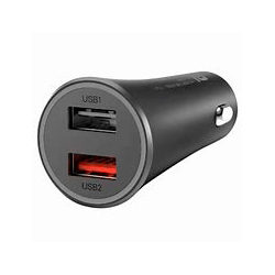 Charger Carregador Carro 37W Dual Port Xiaomi Mi