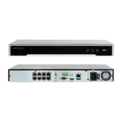 NVR HIKVISION 8CH CCTV 4K NVR 1U 8 PoE DS-7608NI-Q2/8P