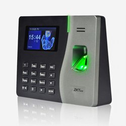 ZKTECO K20 Cotem bateria embutida e suporta ate 10.000 usuario
