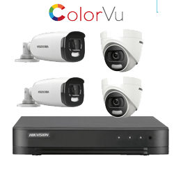 HIKV KIT ANALOGICO COLORVU DS- J142I/E04HGHI-B+2+2CAM