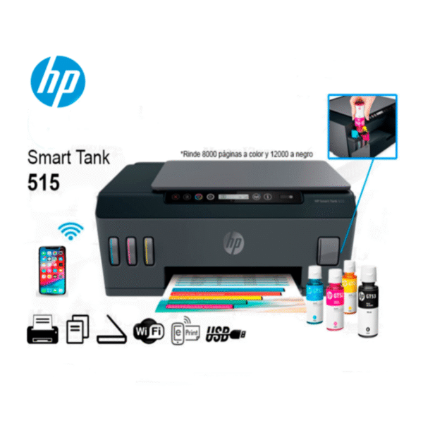 HP INK TANK SMART 515 AIO (11/5) - Image 2